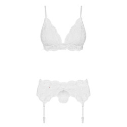 Obsessive Ensemble Fanya 3 pièces - Blanc